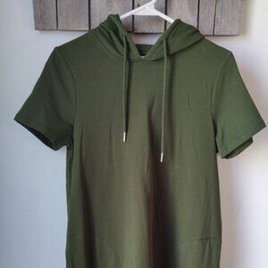 Maternity hoodie dress